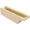 Ekena Millwork 4in. W x 4in. H x 16in. L Moab Woodgrain TimberThane Rafter Tail, Primed Tan RFTUR04X04X16MOARCPR - alternate 5